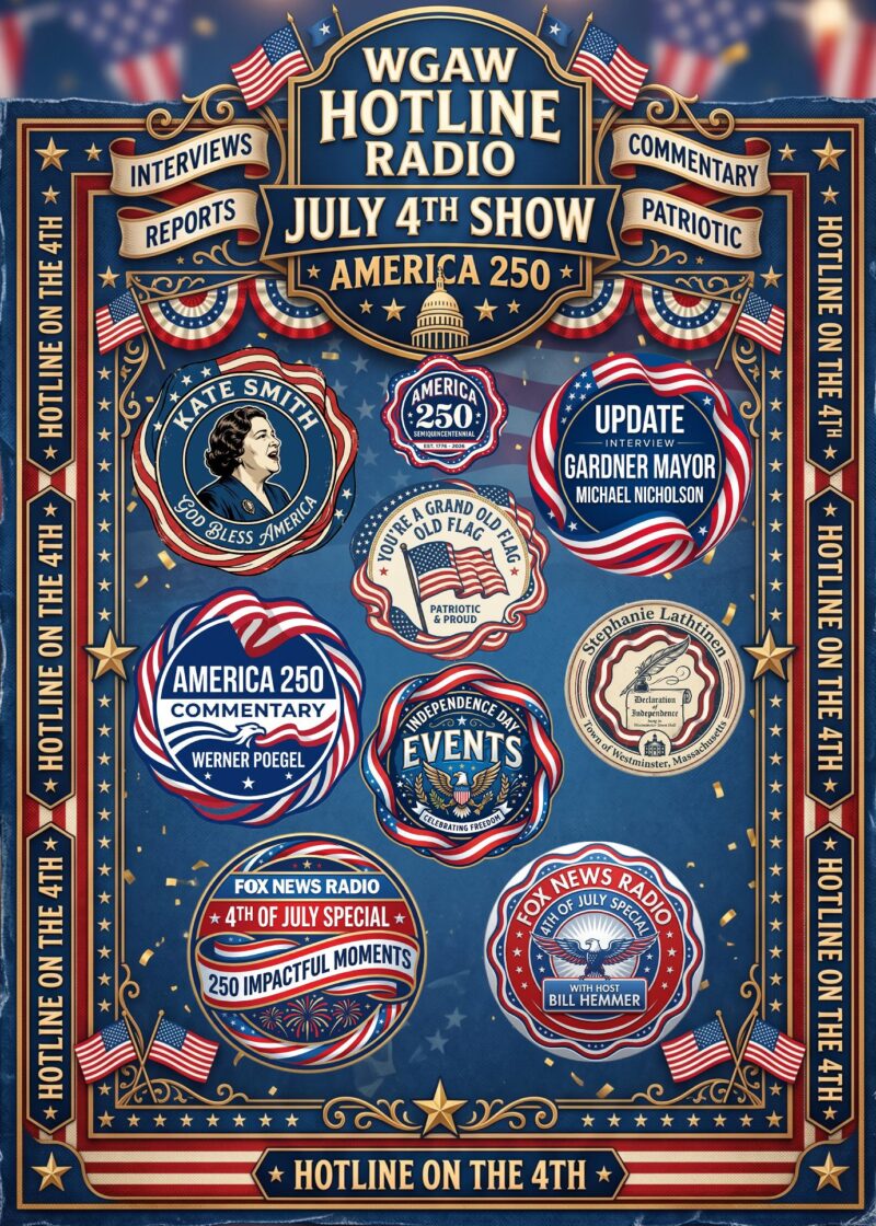 WGAW Hotline Radio - July 4, 2026 show